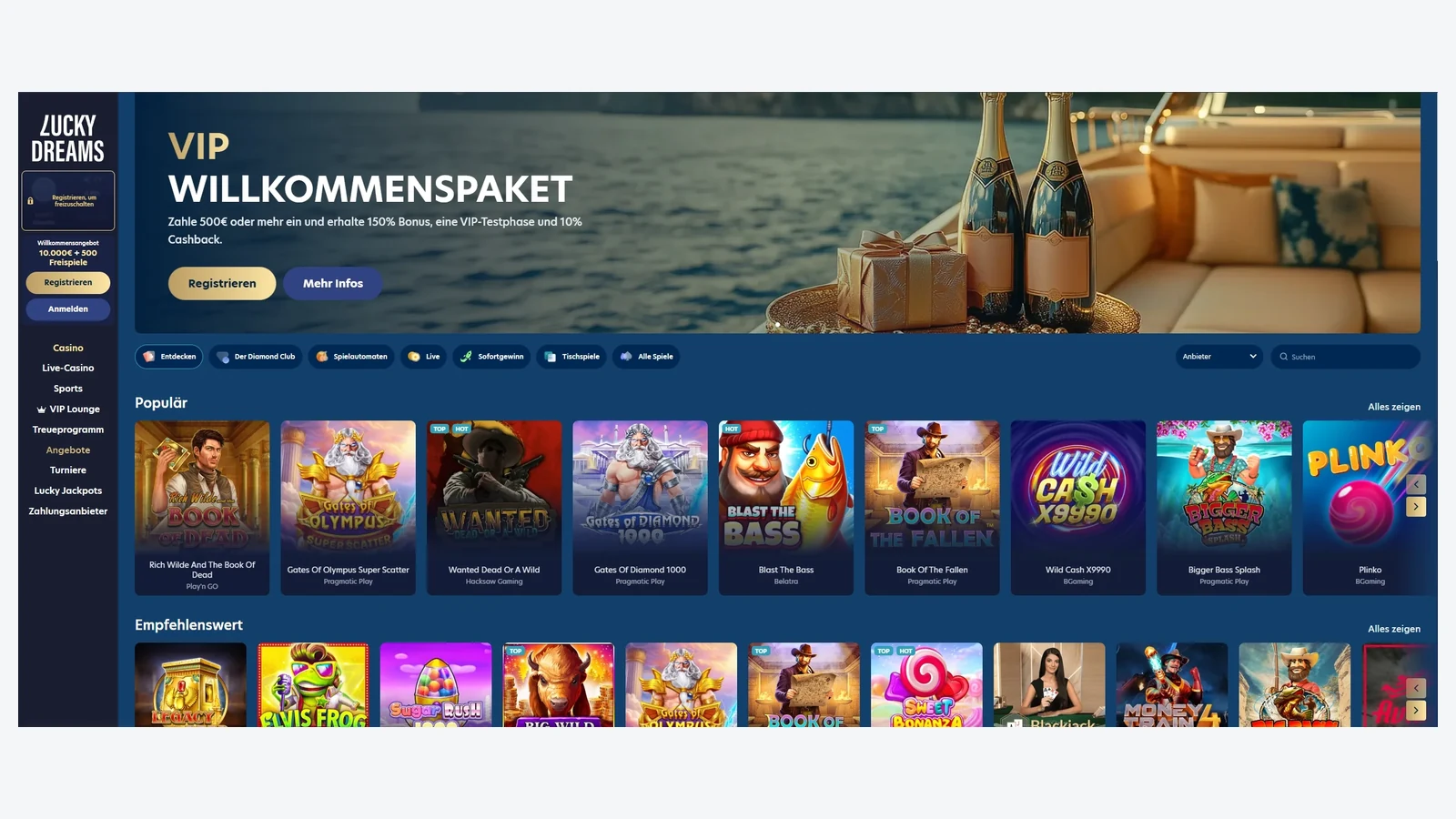 Lucky Dreams — Zahraniční casina pro české hráče: průvodce bezpečnou hrou