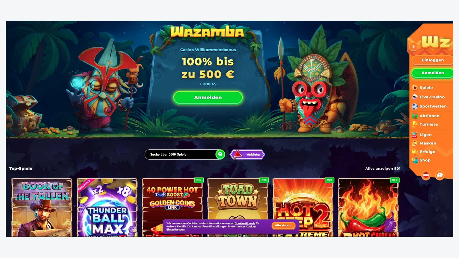 Wazamba — Zahraniční casina pro české hráče: průvodce bezpečnou hrou